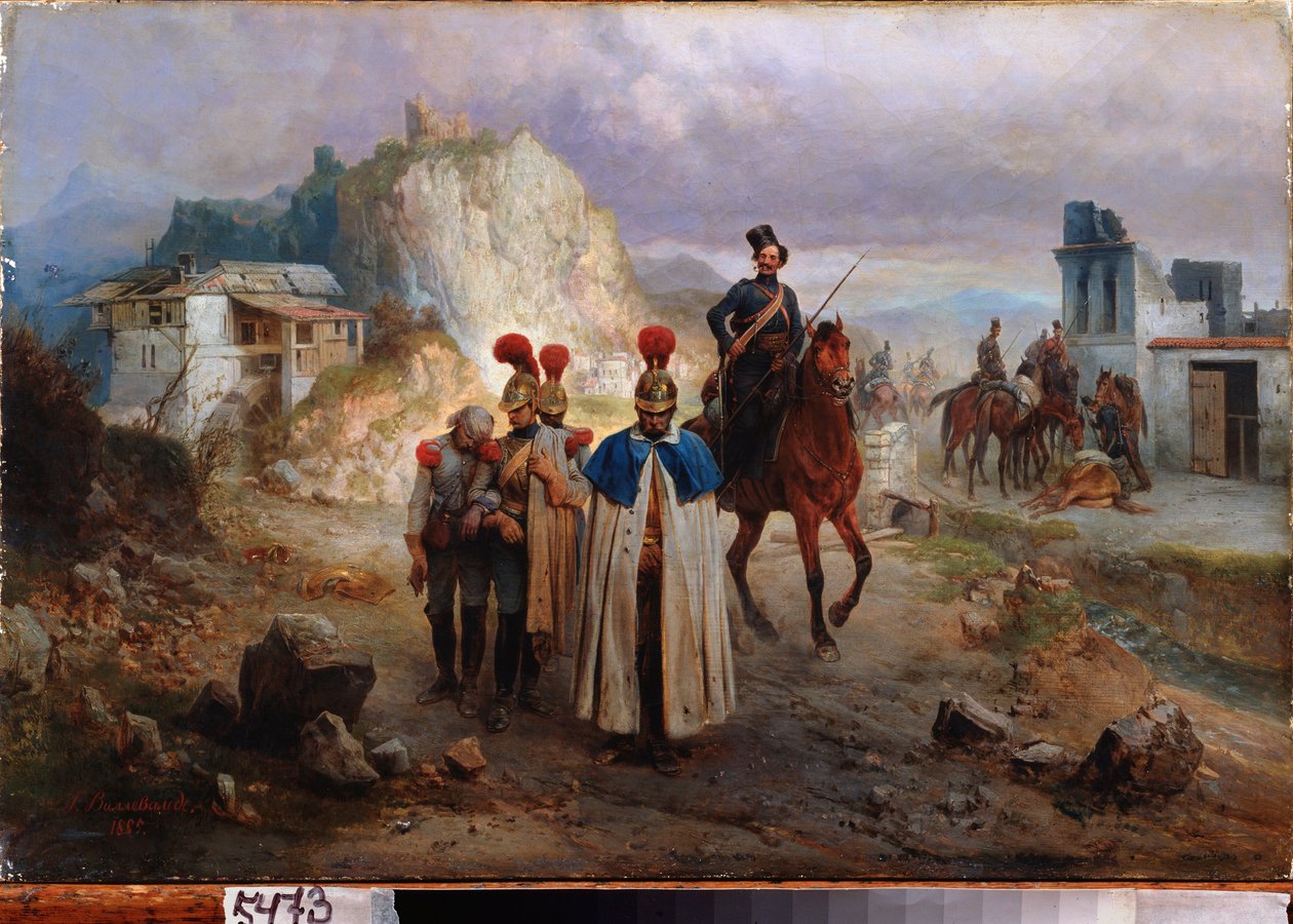 Francuzi w niewoli w 1814 r.) autorstwa Bogdan Willewalde