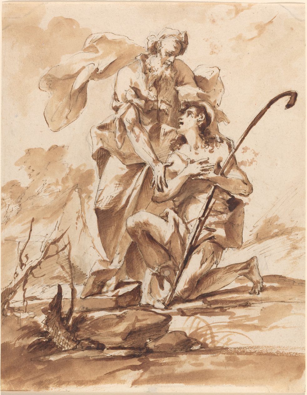 Powrót syna marnotrawnego autorstwa Bohemian 18th Century