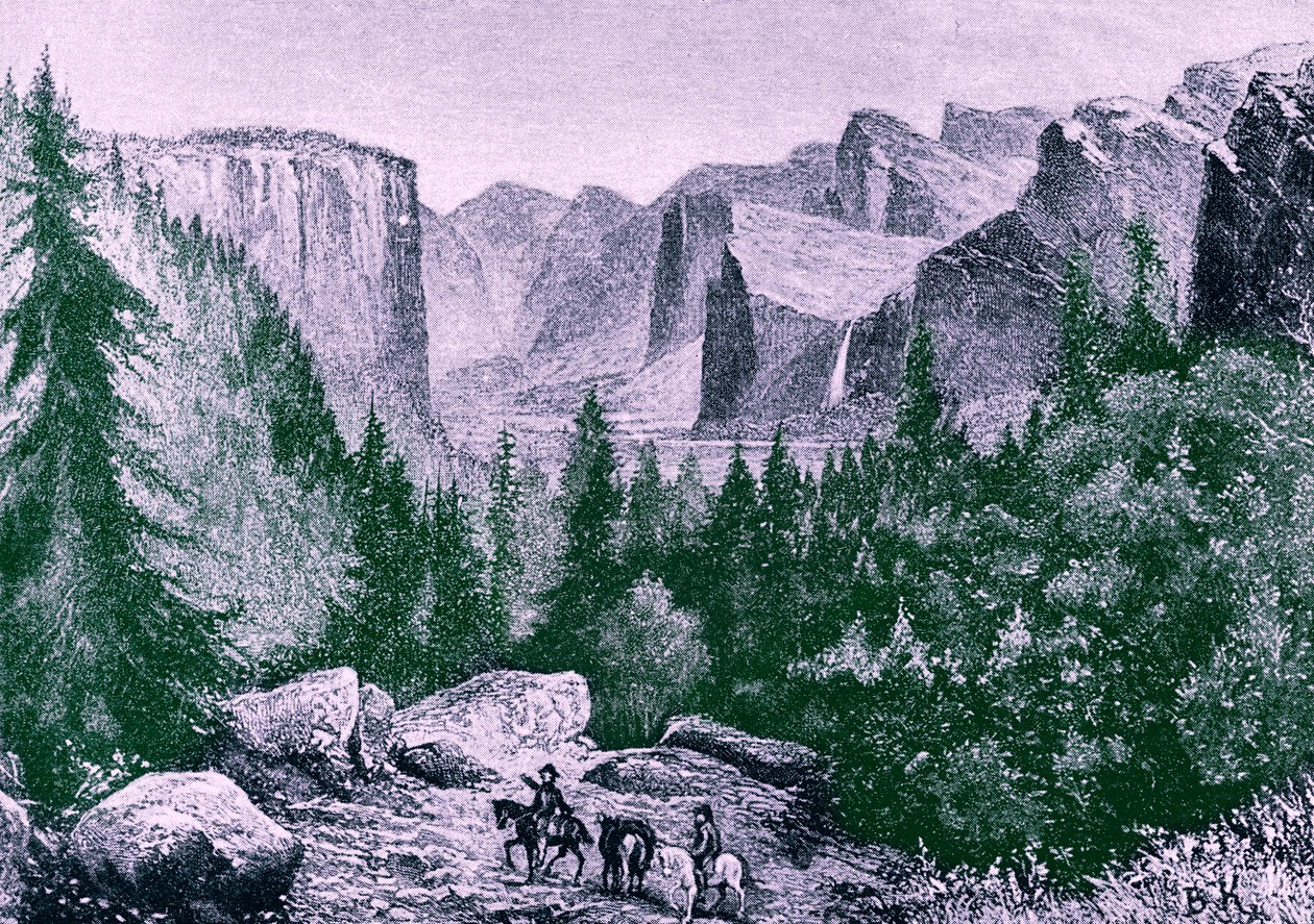 Dolina Yosemite autorstwa Bohuslav Kroupa