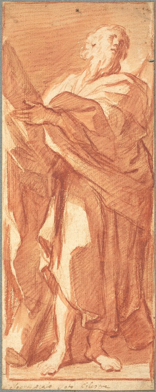 Święty Andrzej autorstwa Bolognese 17th Century