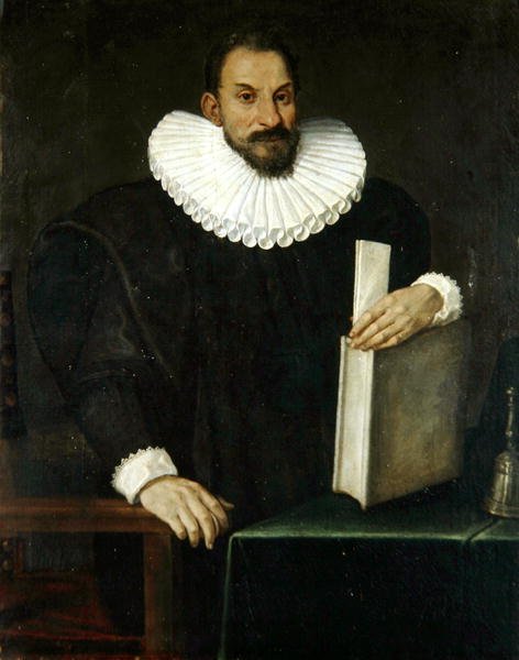 Portret dżentelmena, podobno Filippo Massini (1559-1617) ok. 1690 (olej na płótnie) autorstwa Bolognese School