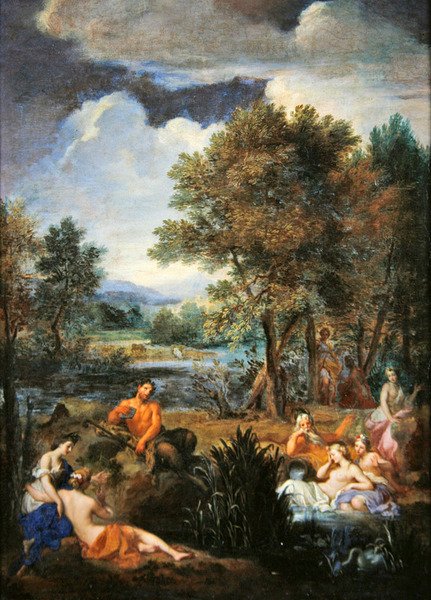 Patelnia i Syrinx autorstwa Bon de Boulogne