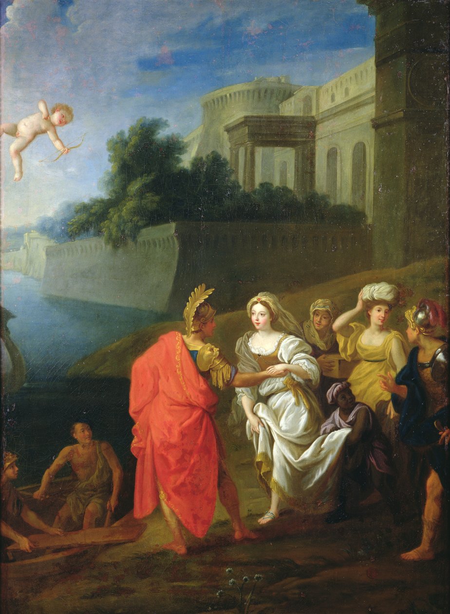Porwanie Heleny autorstwa Bon de Boulogne