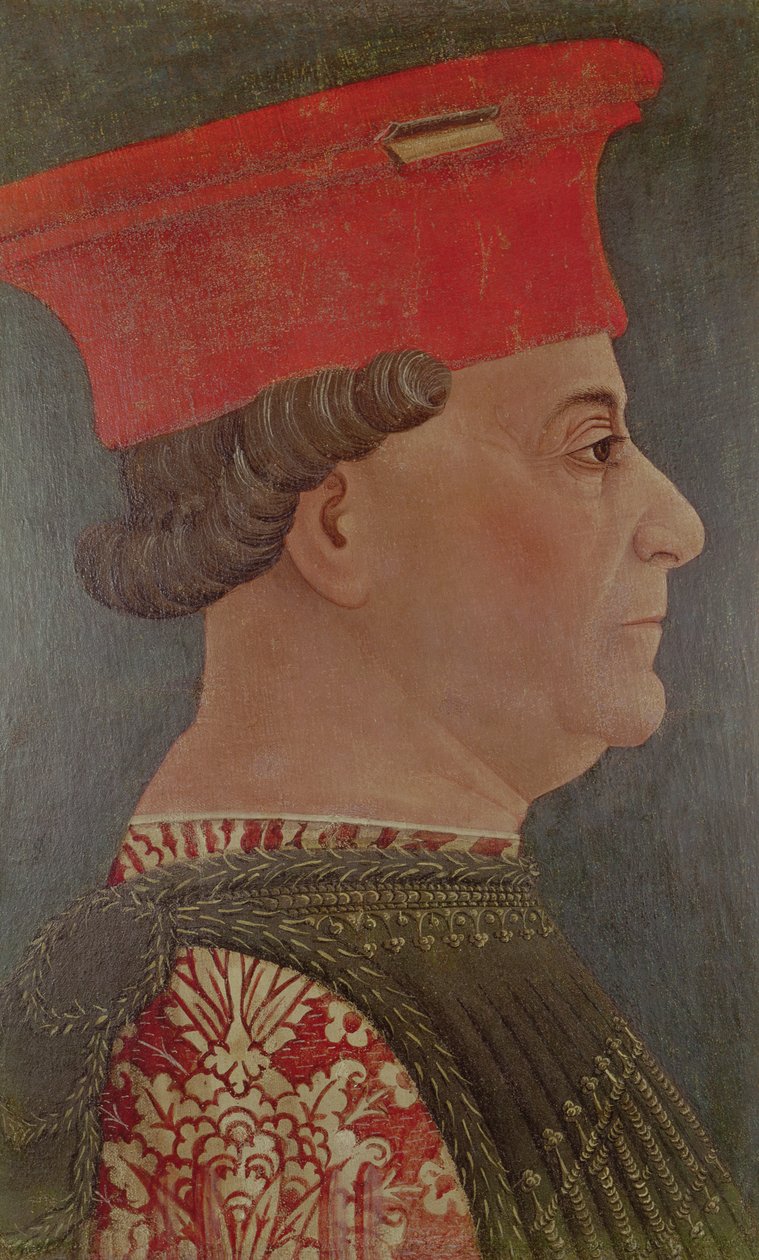 Francesco Sforza (1401-66) książę Mediolanu autorstwa Bonifacio Bembo