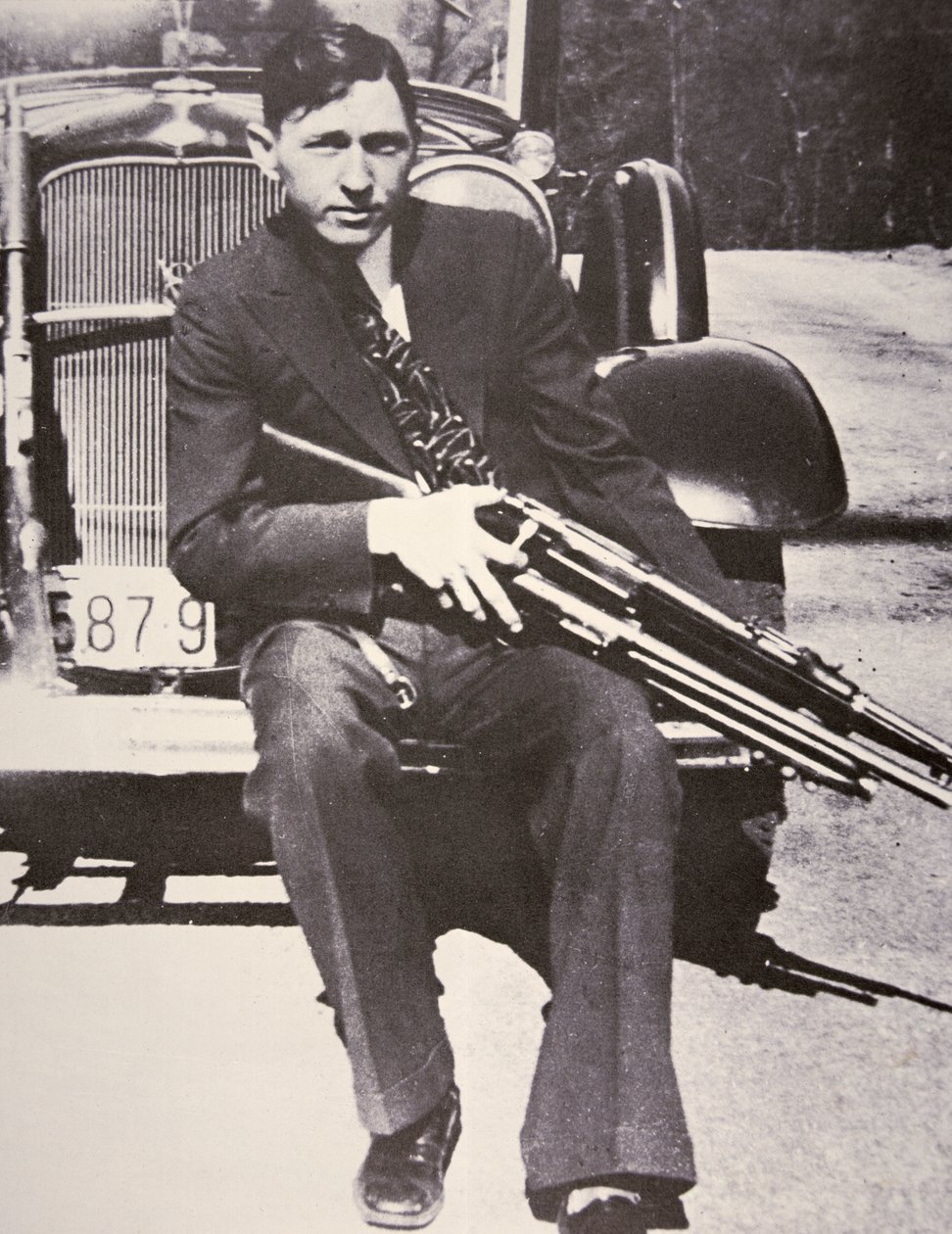 Clyde Barrow autorstwa Bonnie Parker