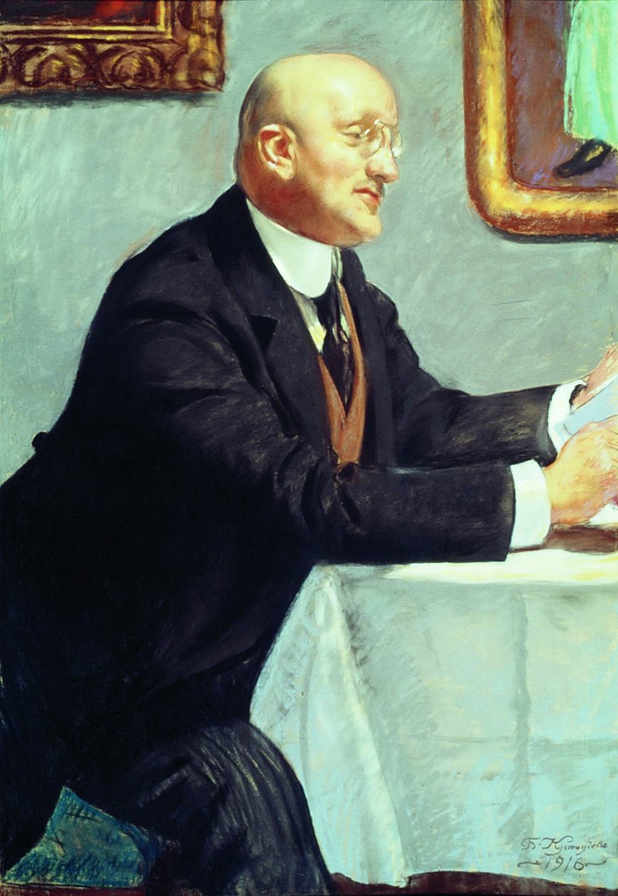 ..n autorstwa Boris Mikhailovich Kustodiev