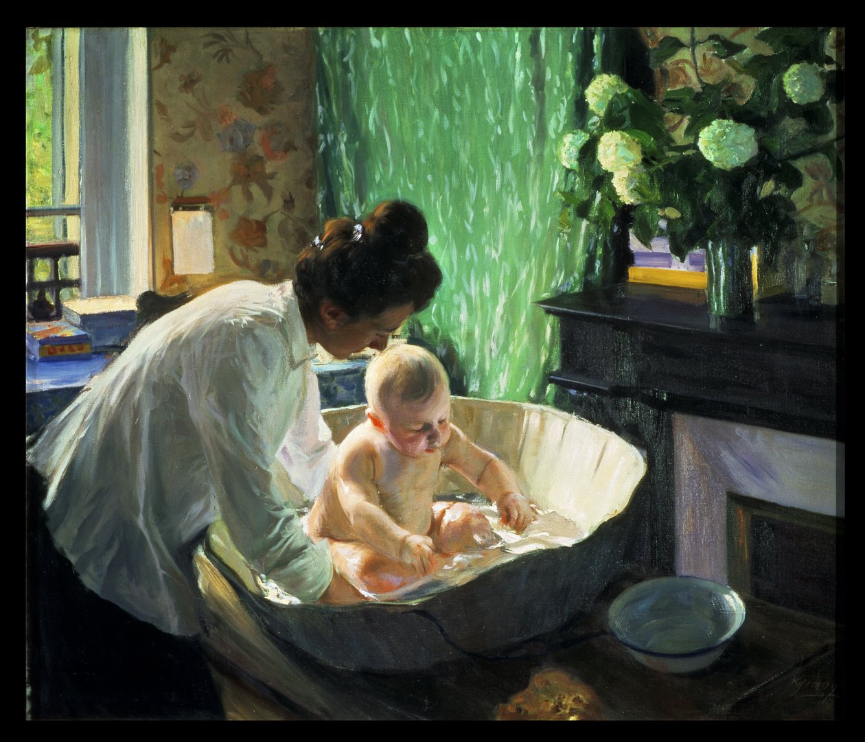 Rano 1910 autorstwa Boris Mikhailovich Kustodiev