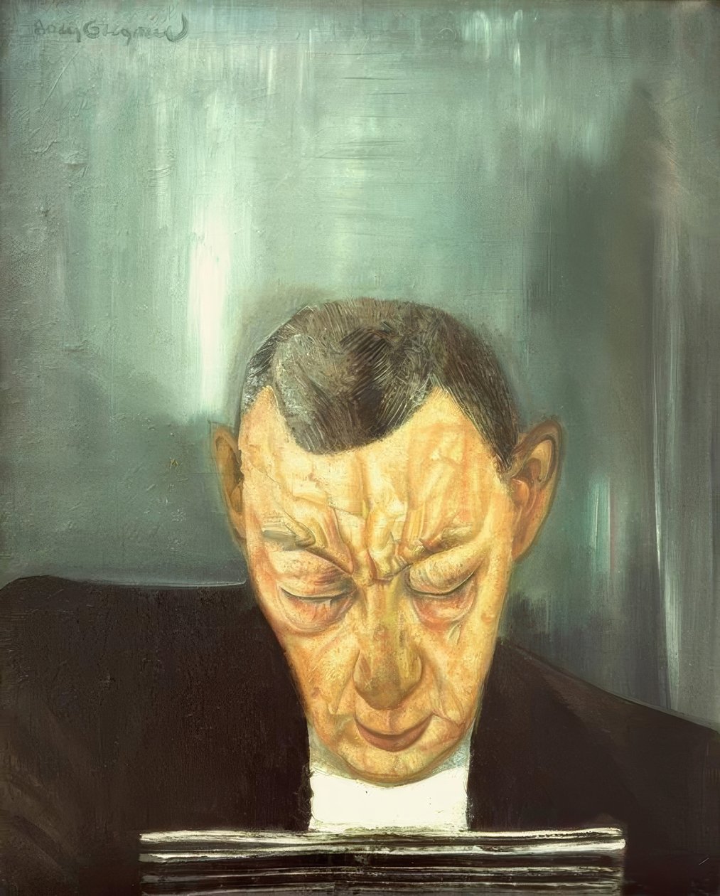 Portrt Rachmaninow autorstwa Boris D. Grigorjew