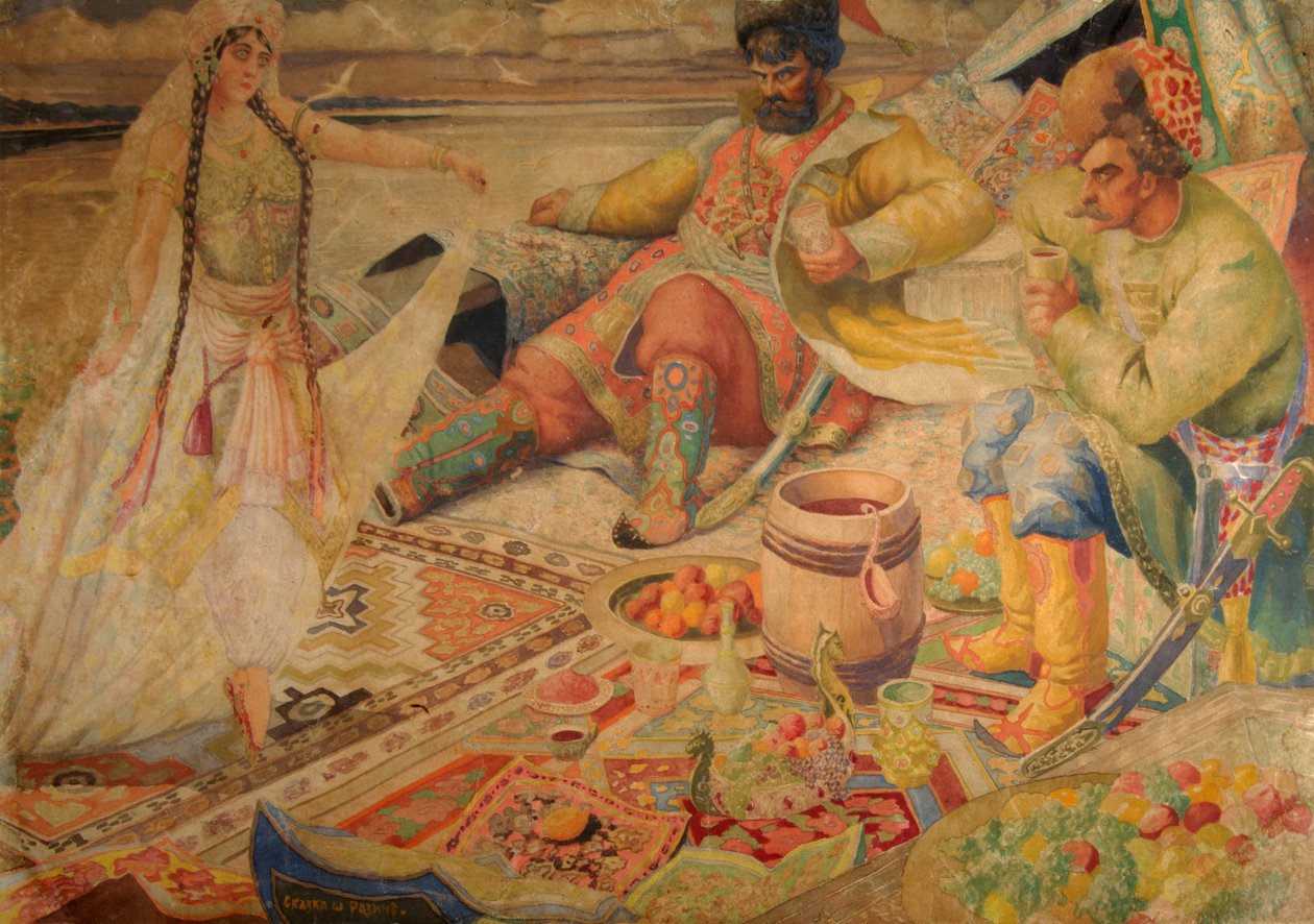 Stiepan Razin autorstwa Boris Mikhailovich Kustodiev