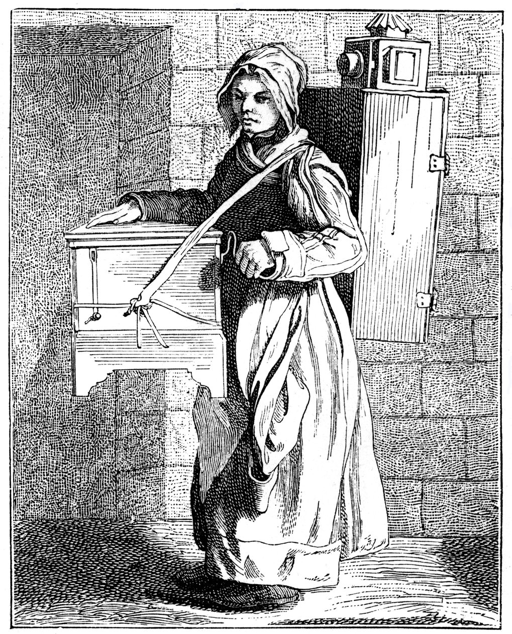 Organista, 1737-1742. autorstwa Bouchardon