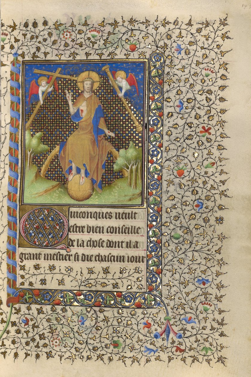 Chrystus w Majestacie autorstwa Boucicaut Master