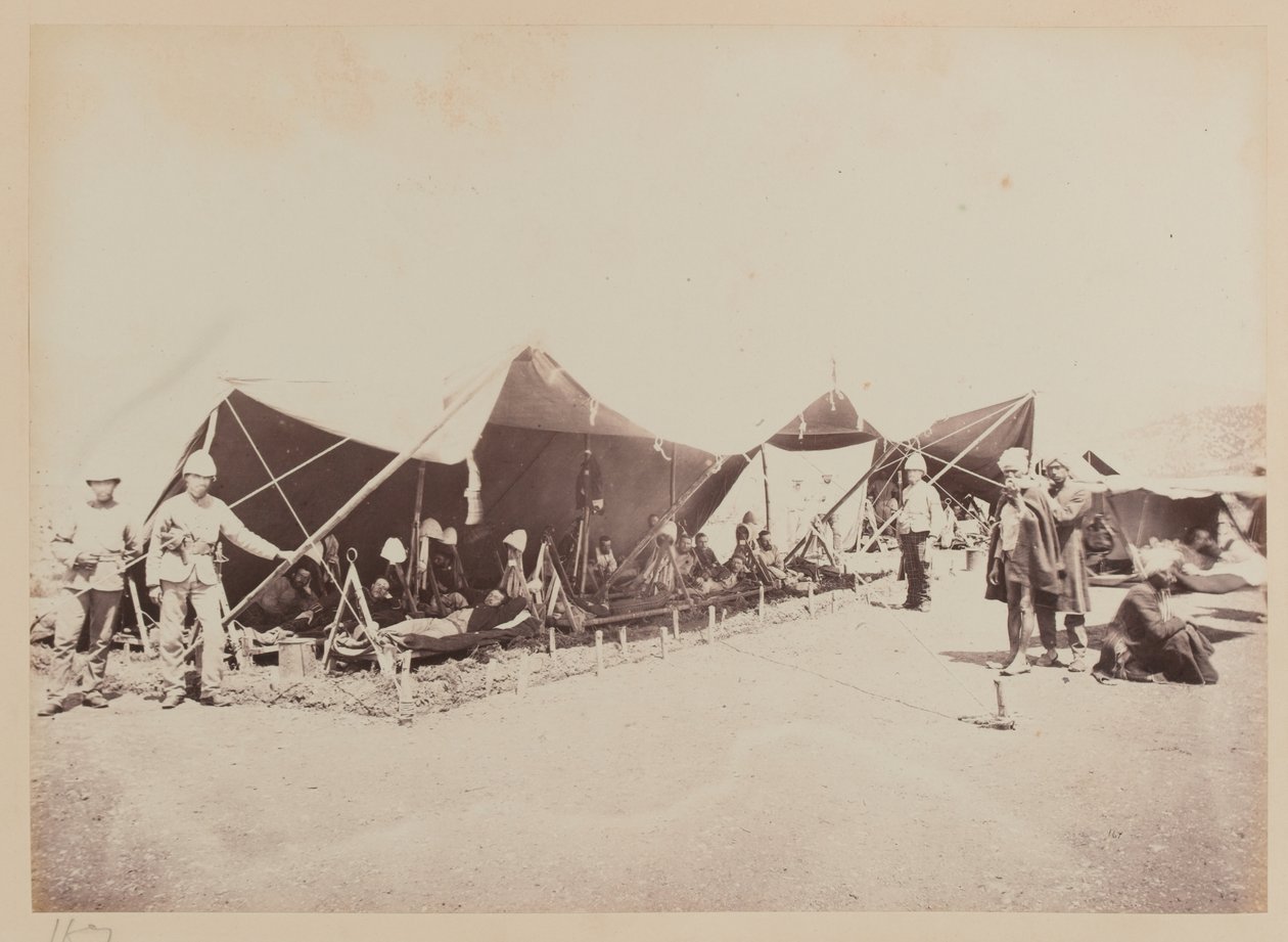 Szpital polowy autorstwa Bourne and Shepherd