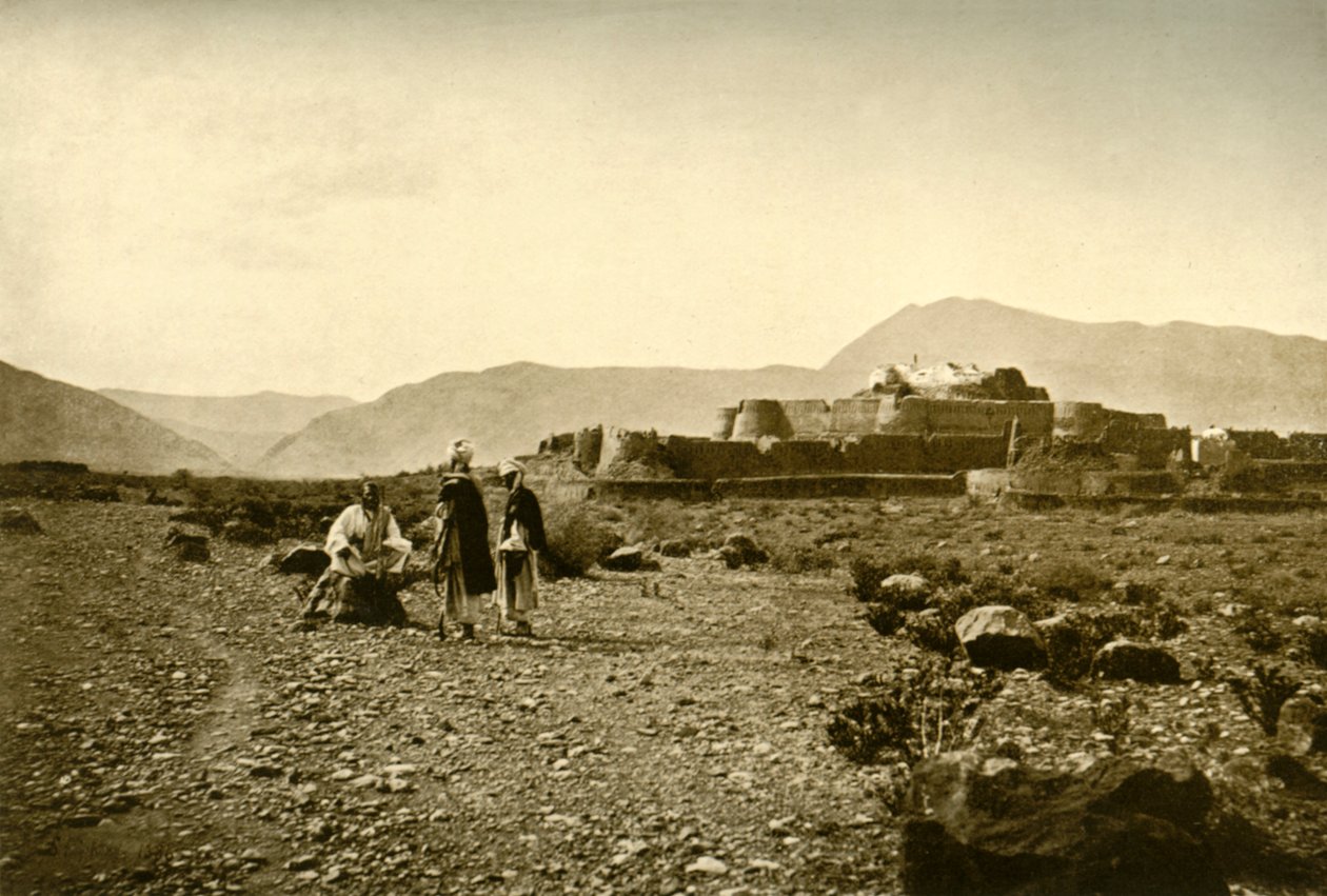 Fort Jamrud, Peshawur, 1901. autorstwa Bourne and Shepherd