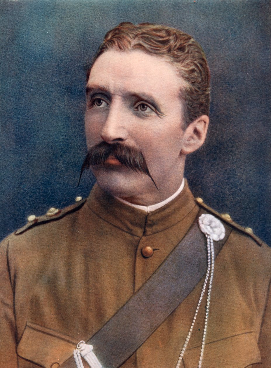 Podpułkownik DM Lumsden, żołnierz brytyjski, 1902. autorstwa Bourne and Shepherd