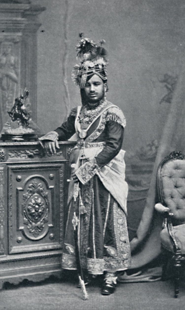 Raja z Rutlam, Agencja Środkowoindyjska, 1902 autorstwa Bourne and Shepherd