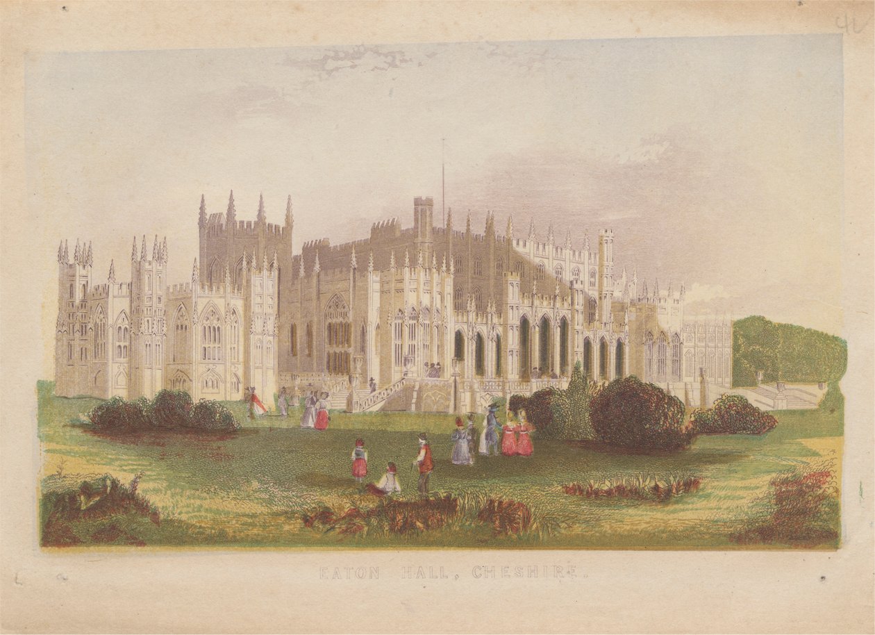 Eaton Hall autorstwa Bradshaw and Blacklock