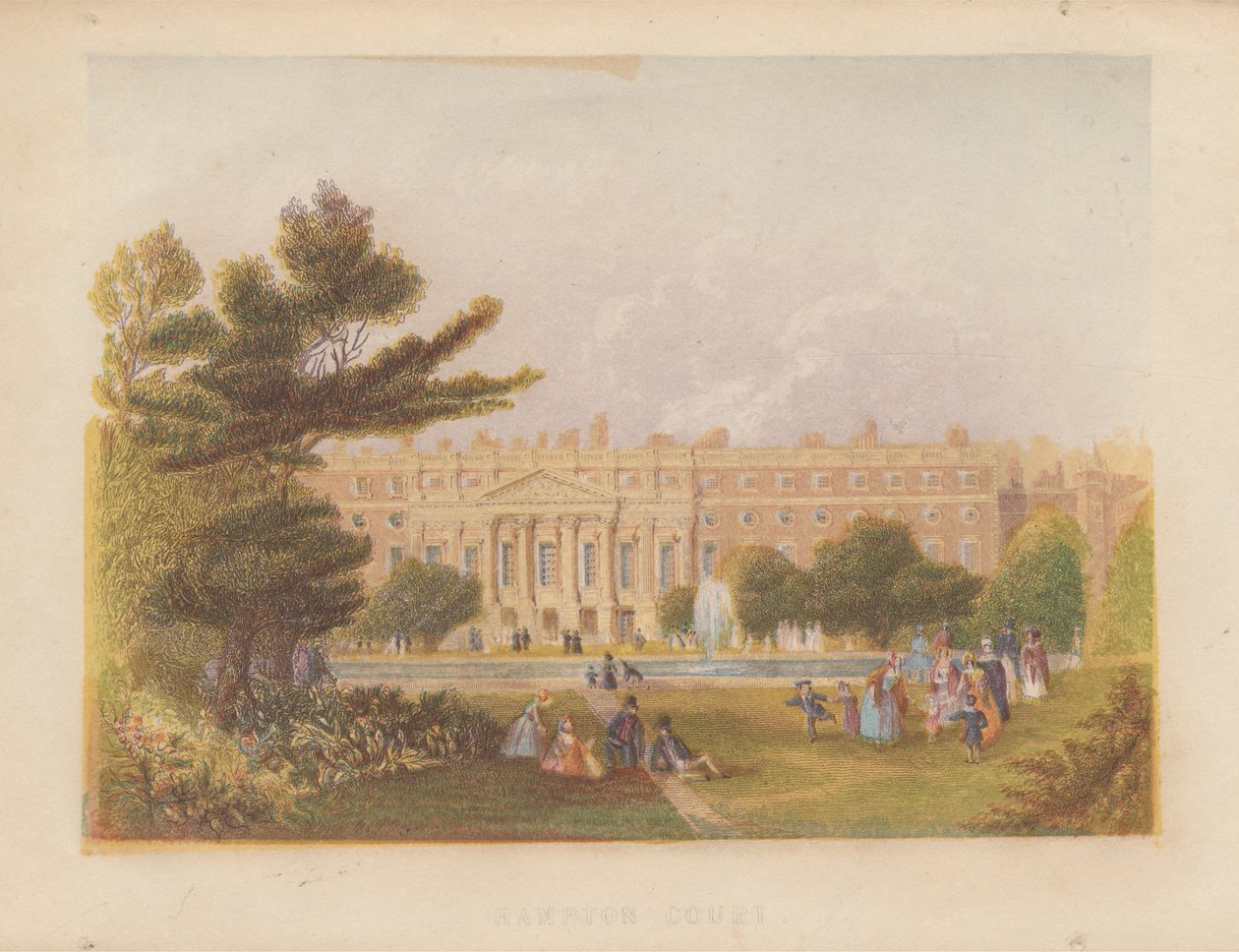 Hampton Court autorstwa Bradshaw and Blacklock