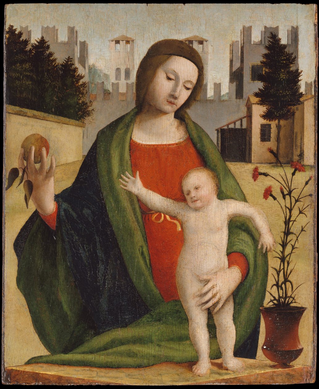 Madonna z Dzieciątkiem autorstwa Bramantino