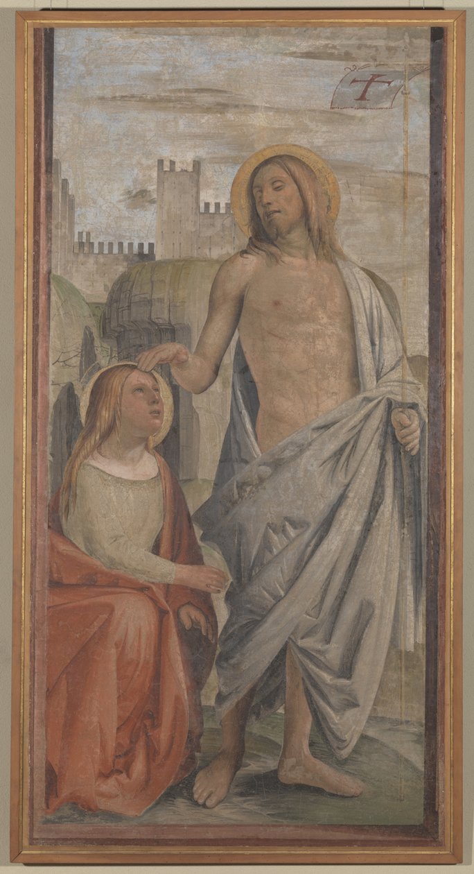 Noli me tangere autorstwa Bramantino