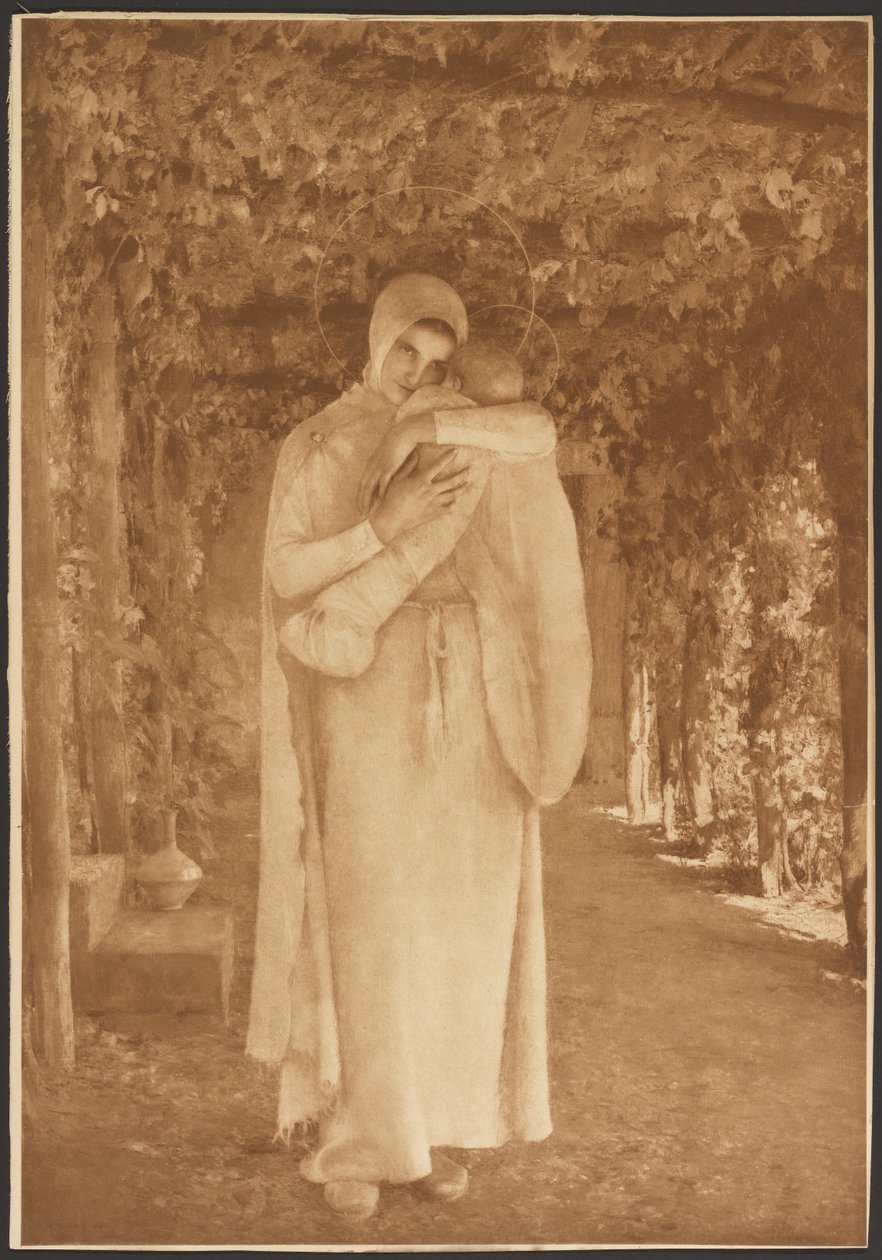 Madonna z Dzieciątkiem Jezus autorstwa Braun, Clément and Cie