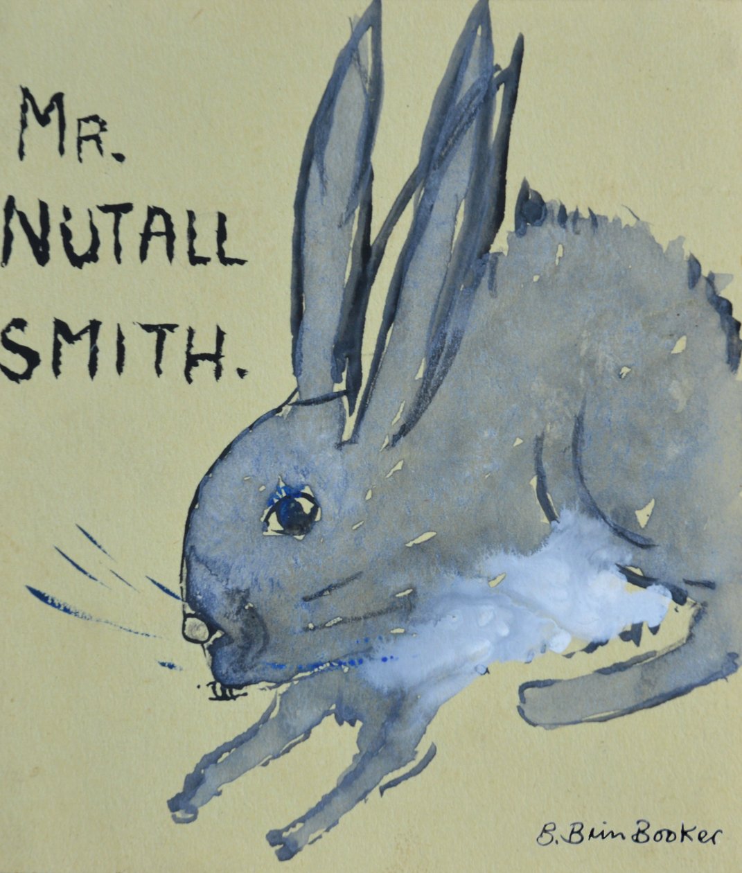 Królik o imieniu Pan Nutall Smith autorstwa Brenda Brin Booker