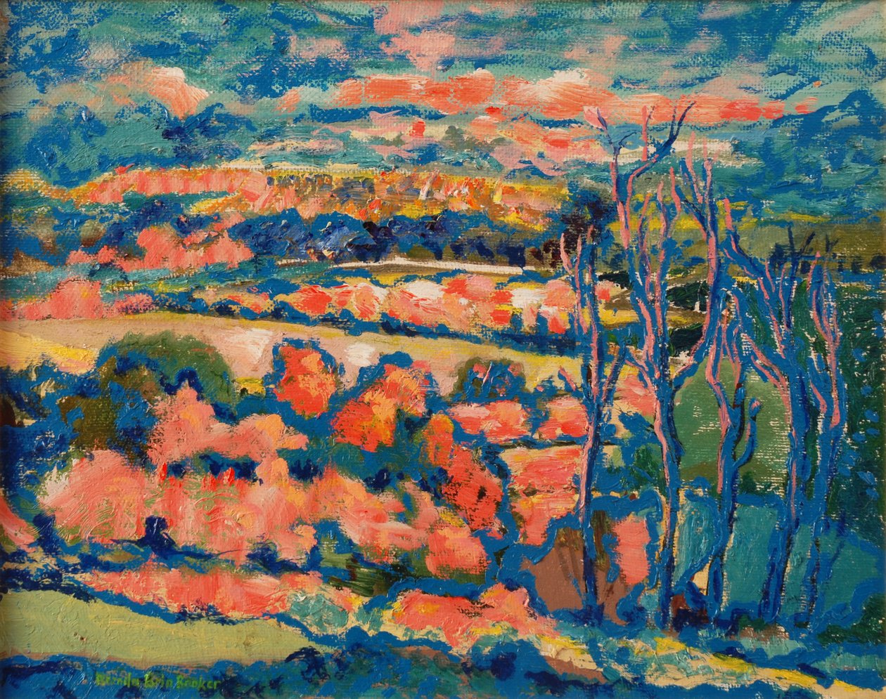 Wieczorny krajobraz autorstwa Brenda Brin Booker