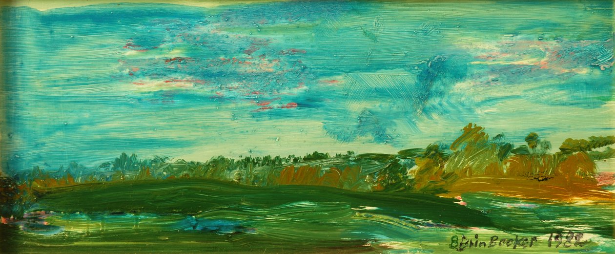 Świeży poranek, Suffolk, 1982 autorstwa Brenda Brin Booker