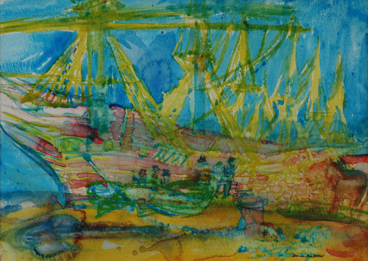 Marynarze z koniem (wc na papierze) autorstwa Brenda Brin Booker