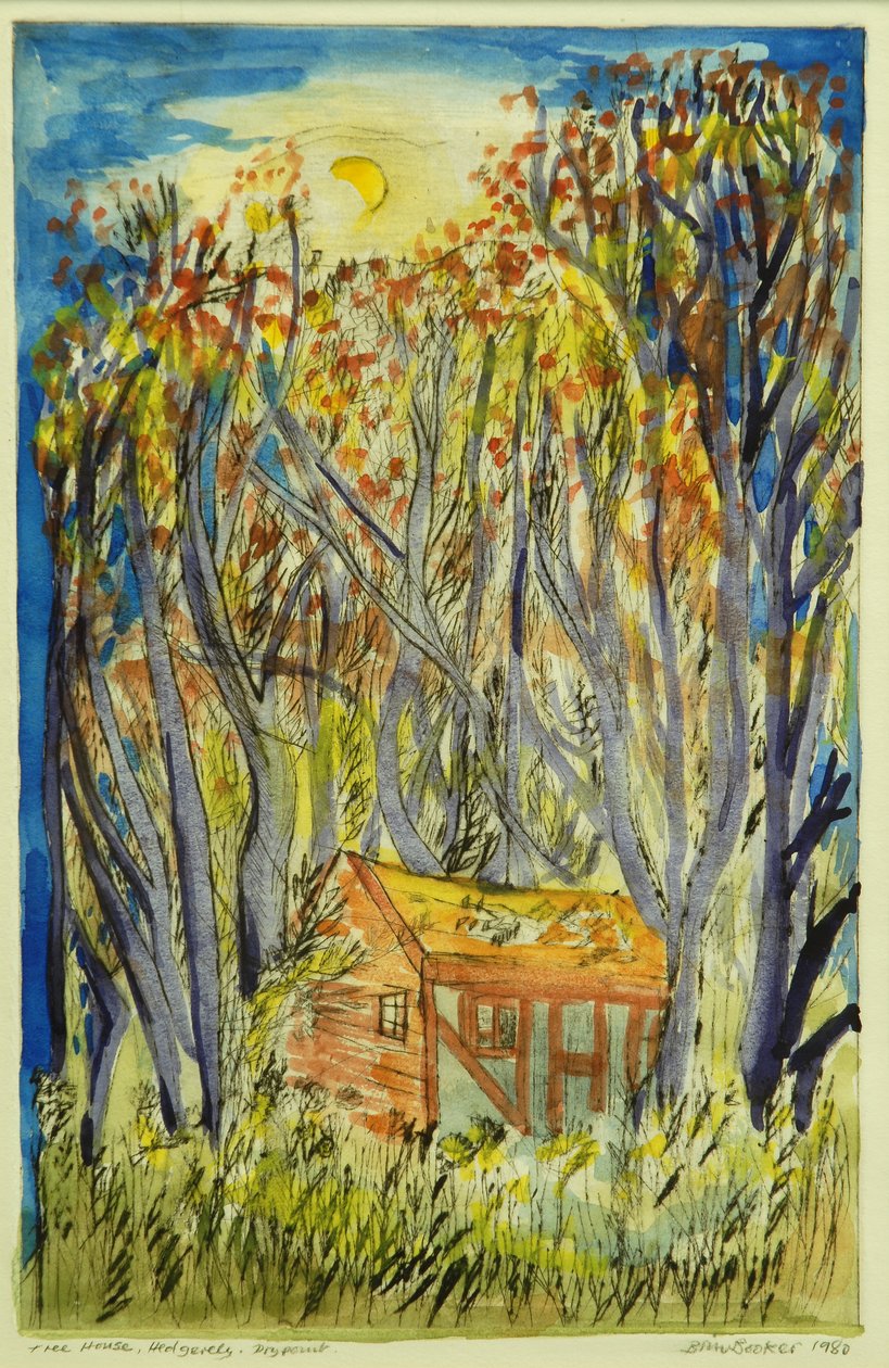 Domek na drzewie II (wc na papierze) autorstwa Brenda Brin Booker