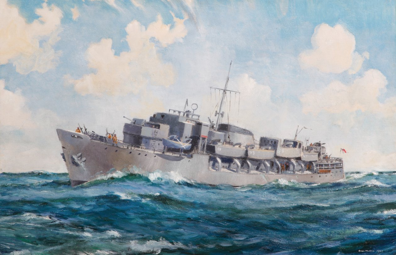 HMS Queen Emma, okręt szturmowy komandosów autorstwa Brian Joseph Mullen
