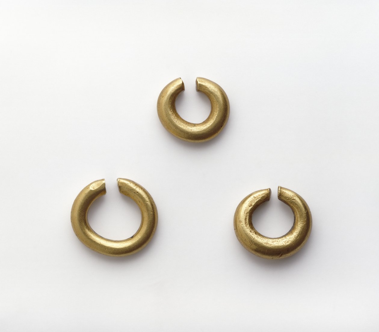 Pierścionki złote (złoto) autorstwa British Late Bronze Age