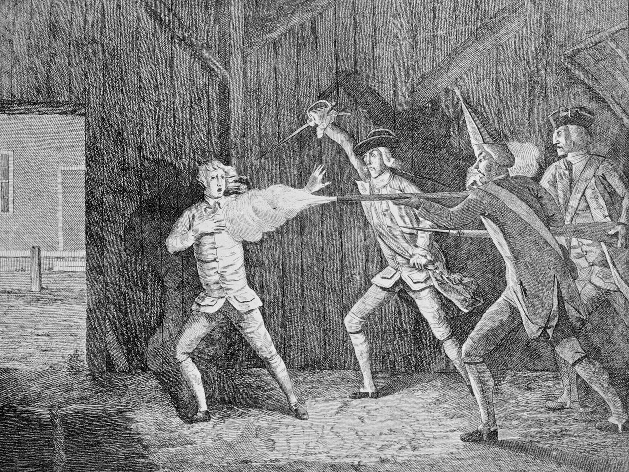 Zwycięstwo Szkotów, 1768 autorstwa British School
