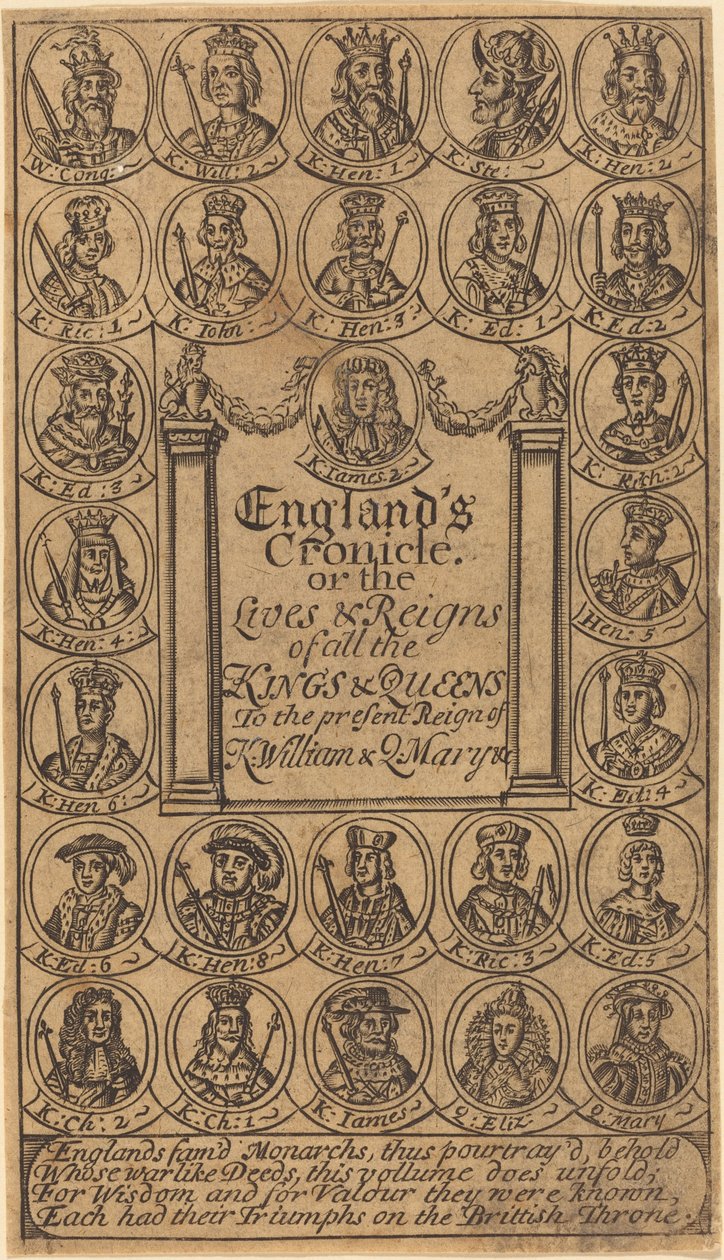 Fronton autorstwa British 17th Century