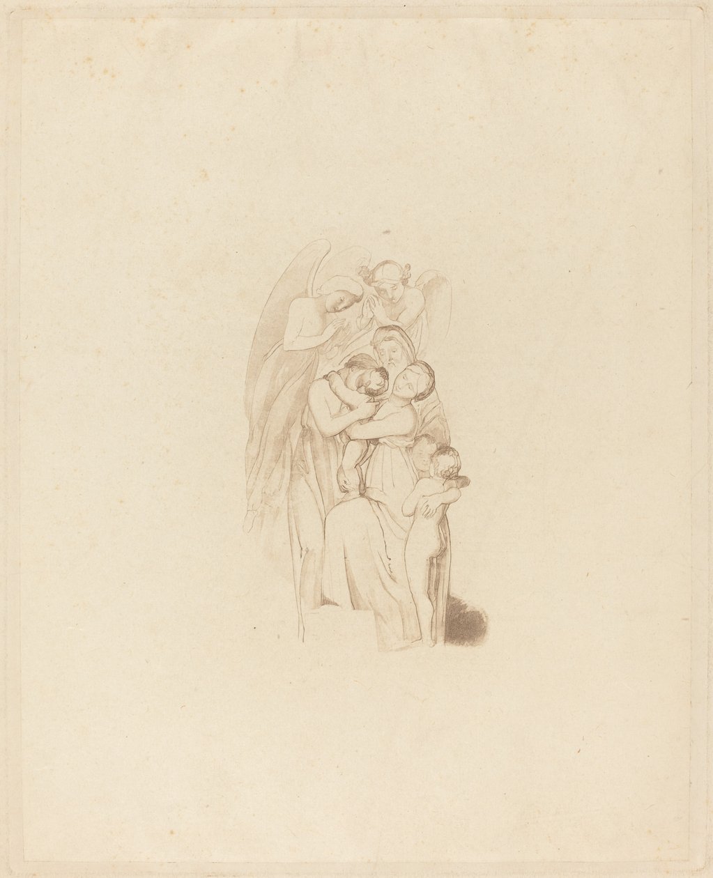 Święta Rodzina? z Aniołami l.1: Marsz intelektu autorstwa British 19th Century