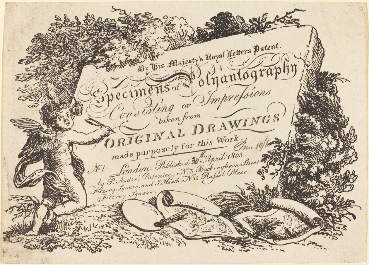 Strona tytułowa autorstwa British 19th Century