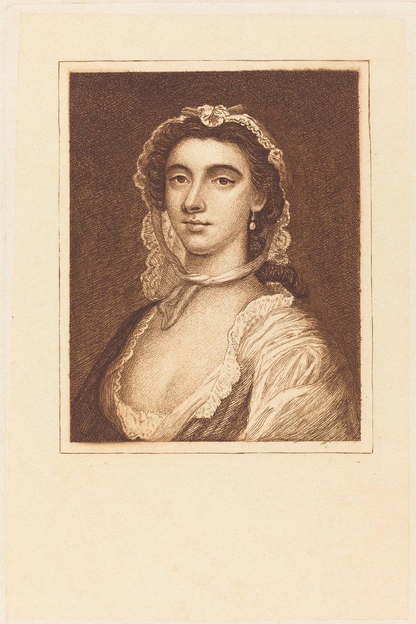 Peg Woffington autorstwa British 19th Century, after Arthur Pond