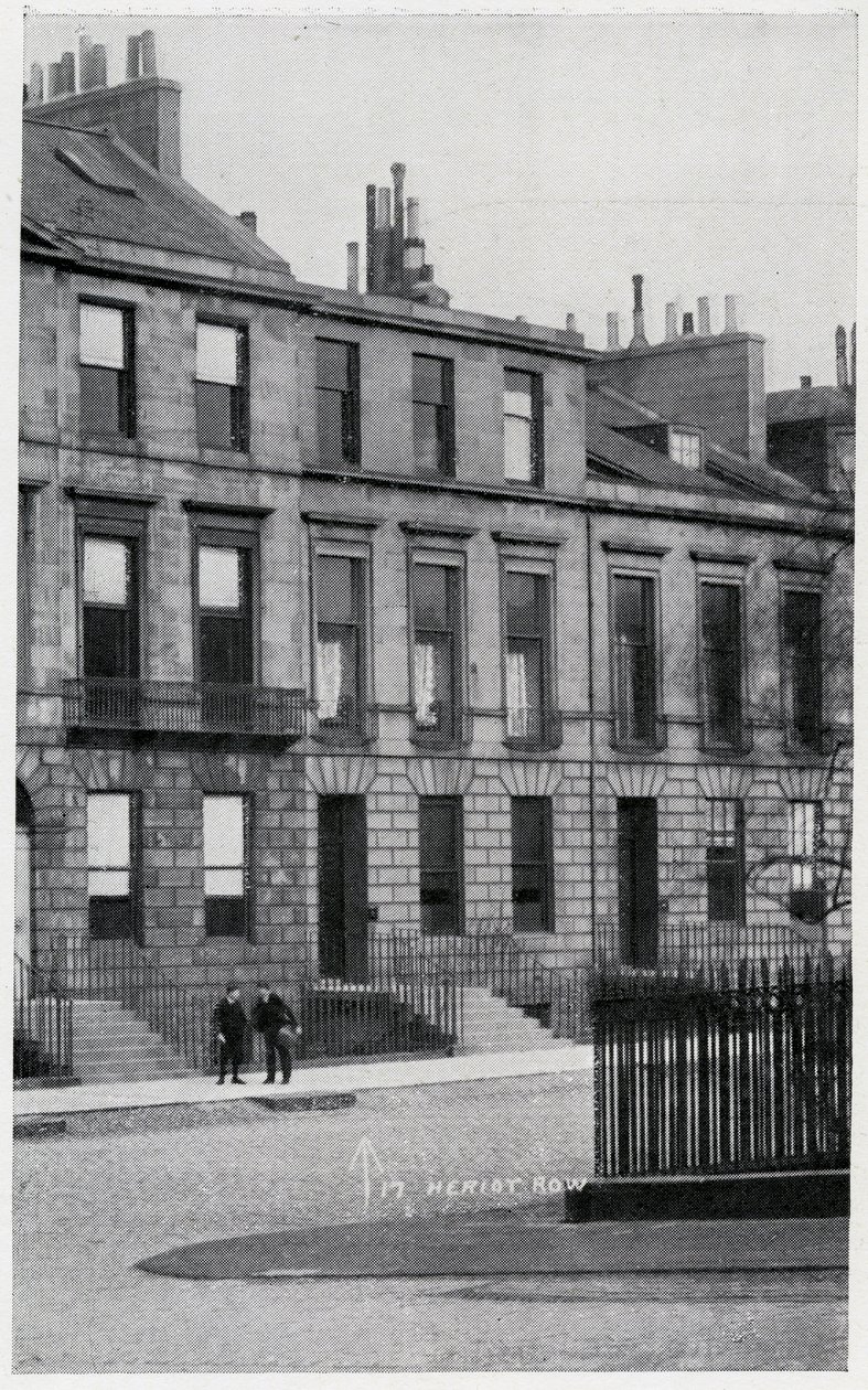 17, Heriot Row, dom Roberta Louisa Stevensona i jego rodziny w Edynburgu autorstwa British Photographer