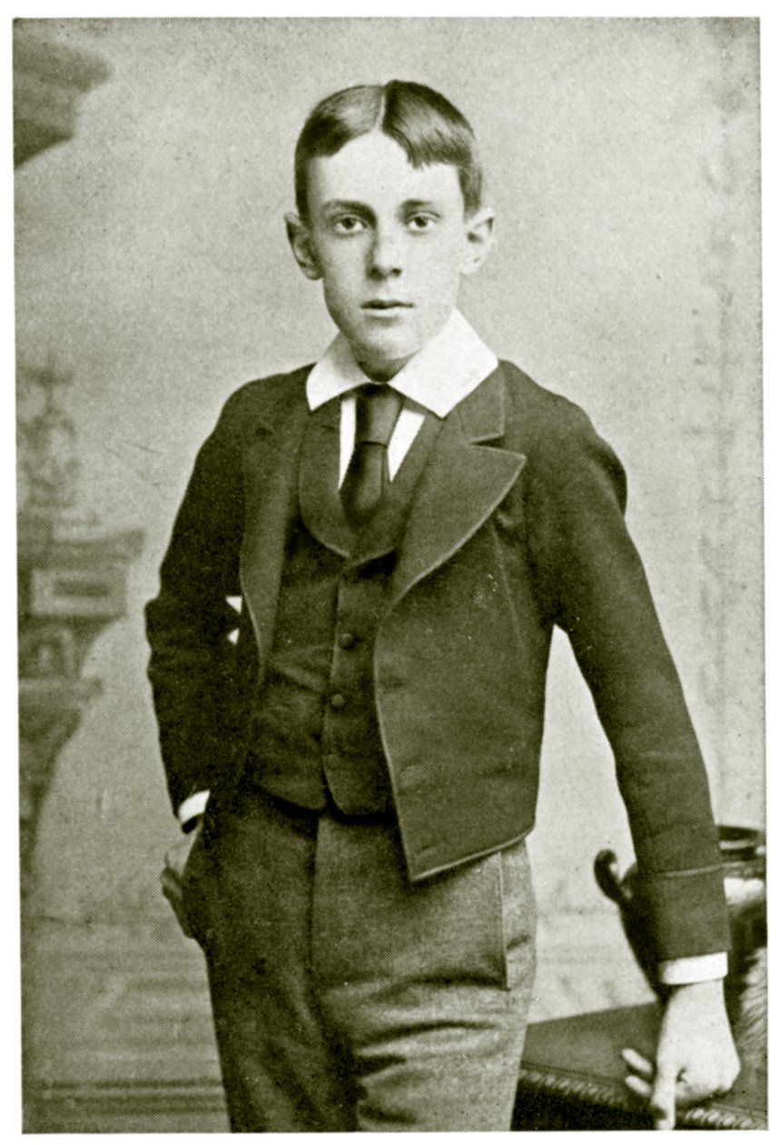 Aubrey Beardsley, w wieku 13 lat autorstwa British Photographer