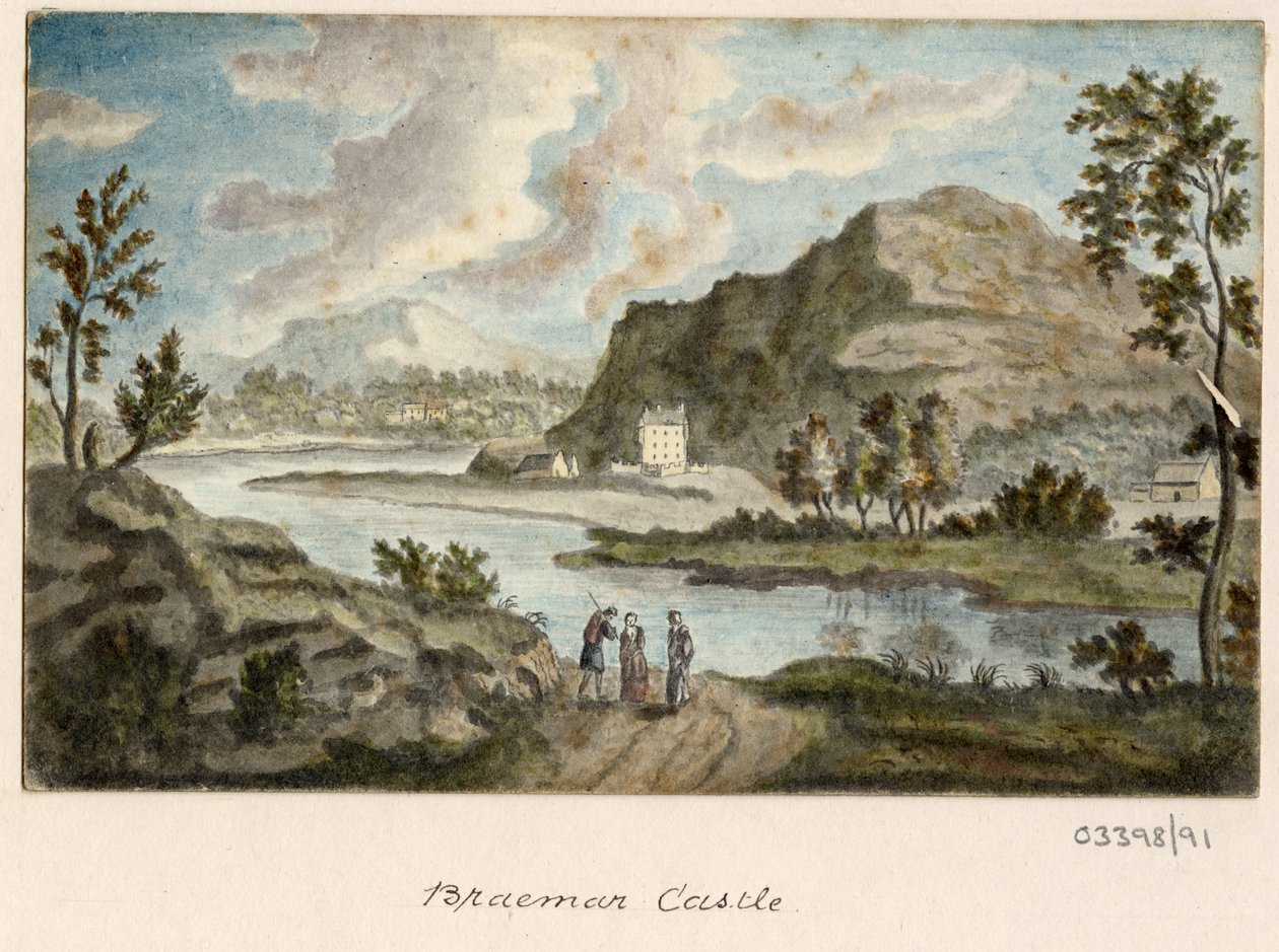 Cykl szkiców, widoków w Wielkiej Brytanii, na kontynencie iw Ameryce 1772-1778 (akwarela) autorstwa British School