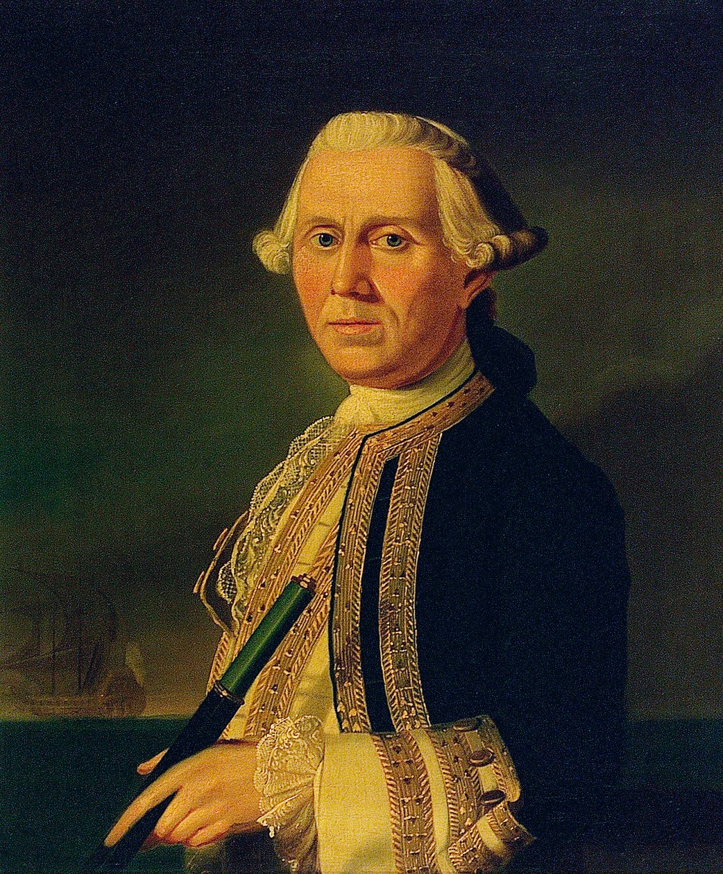 Kapitan James Ferguson (1723-1793) autorstwa British School