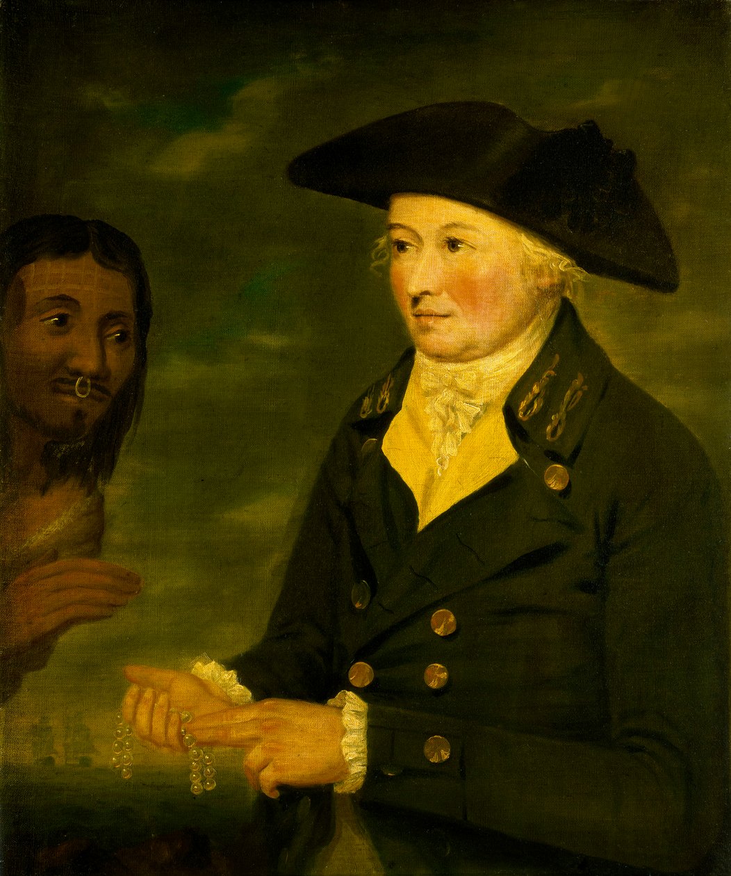 Kapitan Nathaniel Portlock (1747-1817), ok. 1788 (olej na płótnie) autorstwa British School