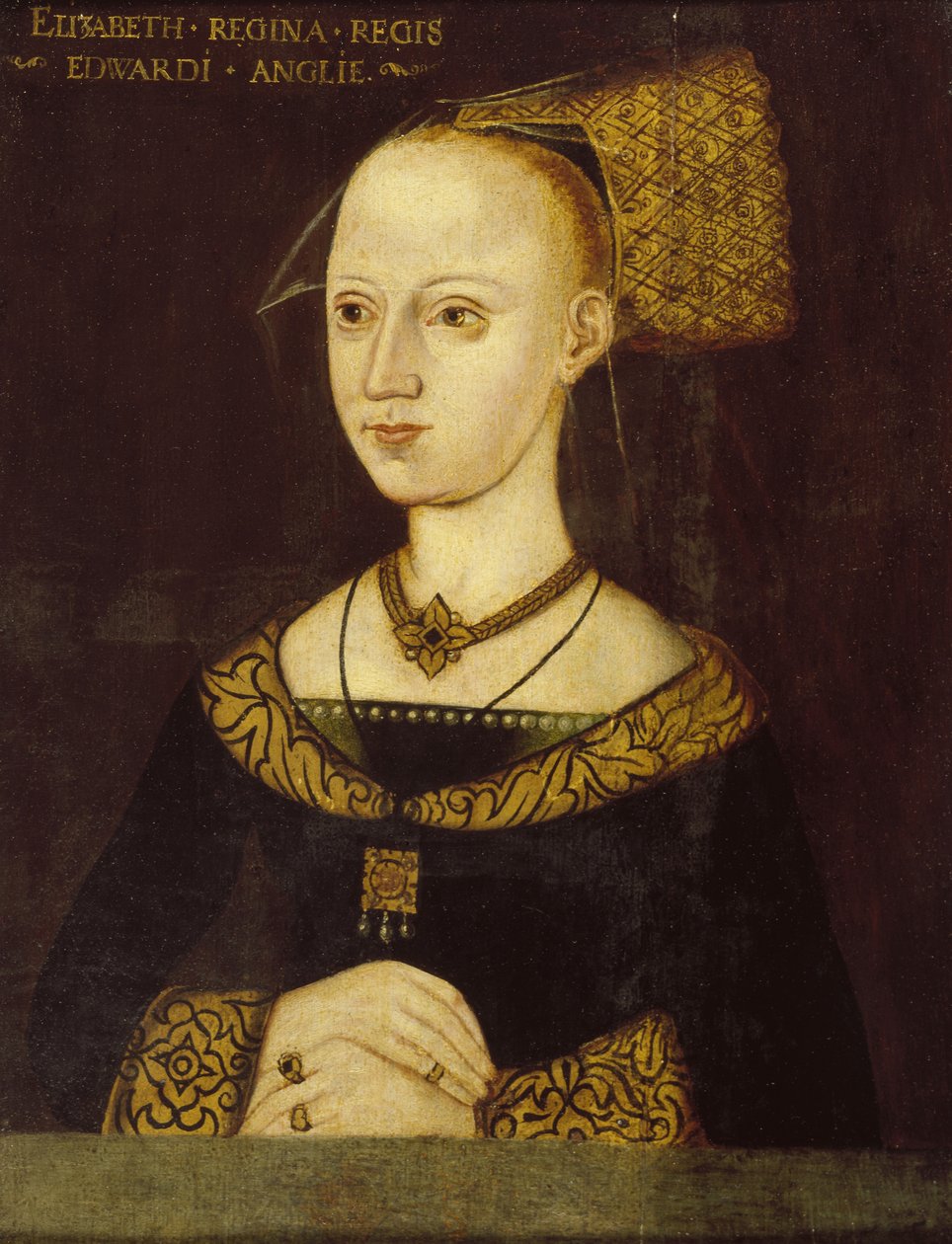 Elżbieta Woodville, królowa Edwarda IV, ok. 1500 autorstwa British School