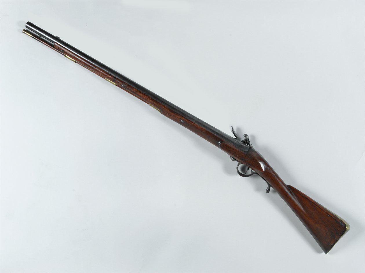 Karabin skałkowy Ferguson odtylcowy, ok. 1780 r autorstwa British School