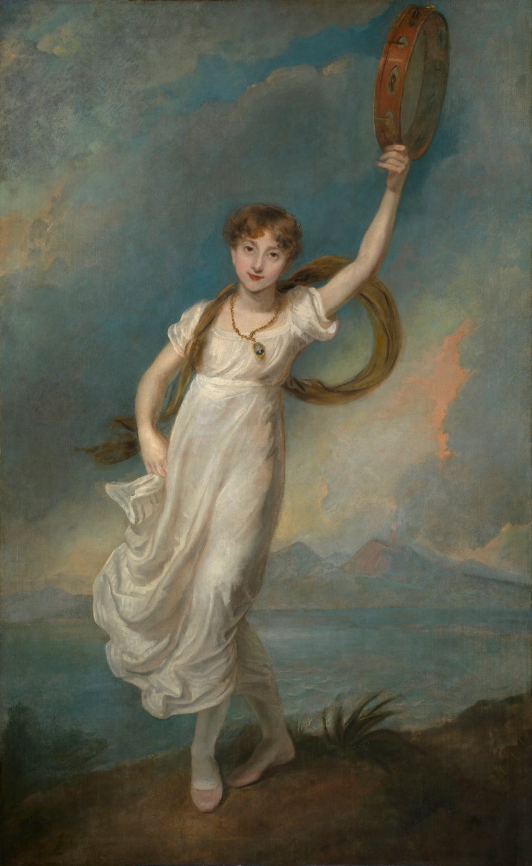 Horatia Nelson (1801-1881), ok. 1815 (olej na płótnie) autorstwa British School