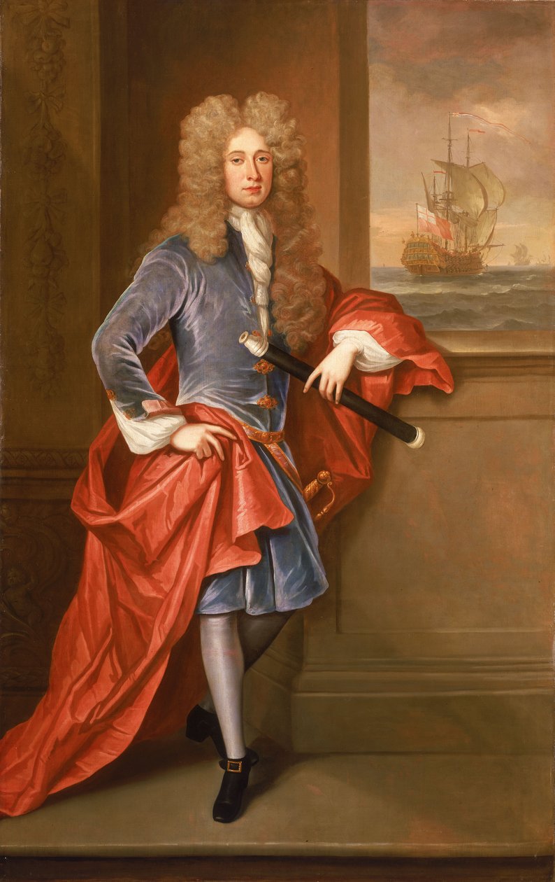 Isaac Townsend (zm. 1765), ok. 1707 (olej na płótnie) autorstwa British School