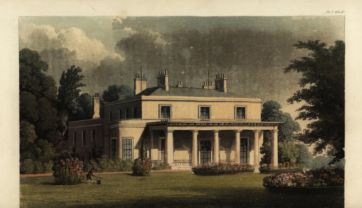 North Court, Isle of Wight, siedziba pani Bennet autorstwa British School