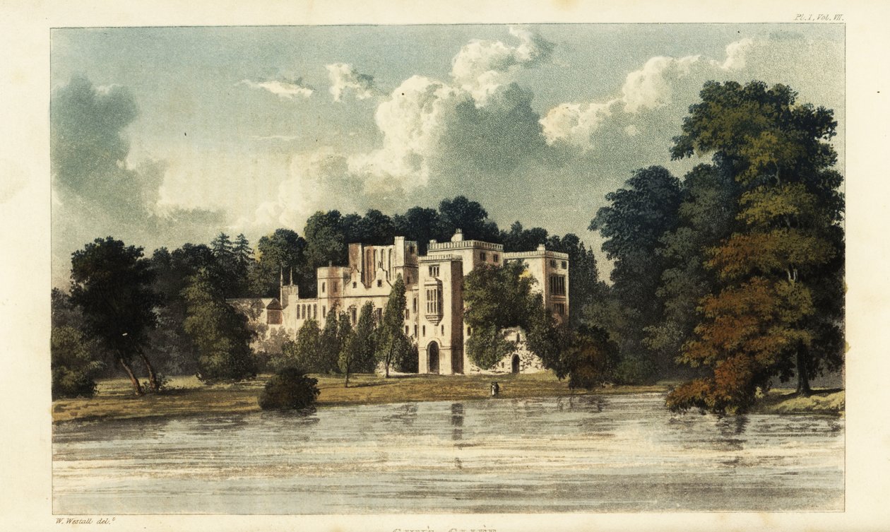 North Court, Isle of Wight, siedziba pani Bennet autorstwa British School