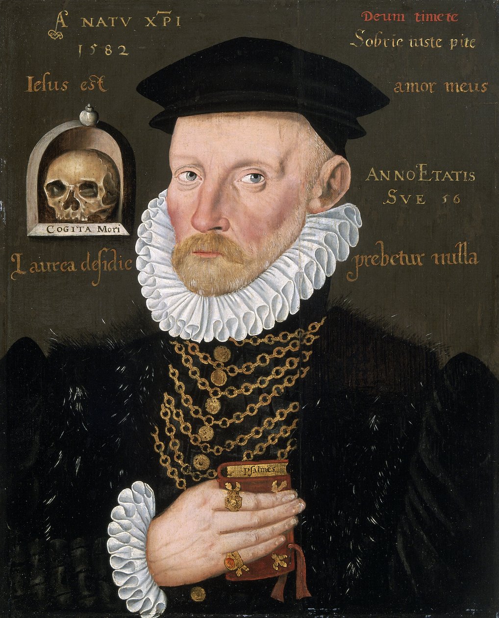 Portret Gawena Goodmana z Ruthin autorstwa British School