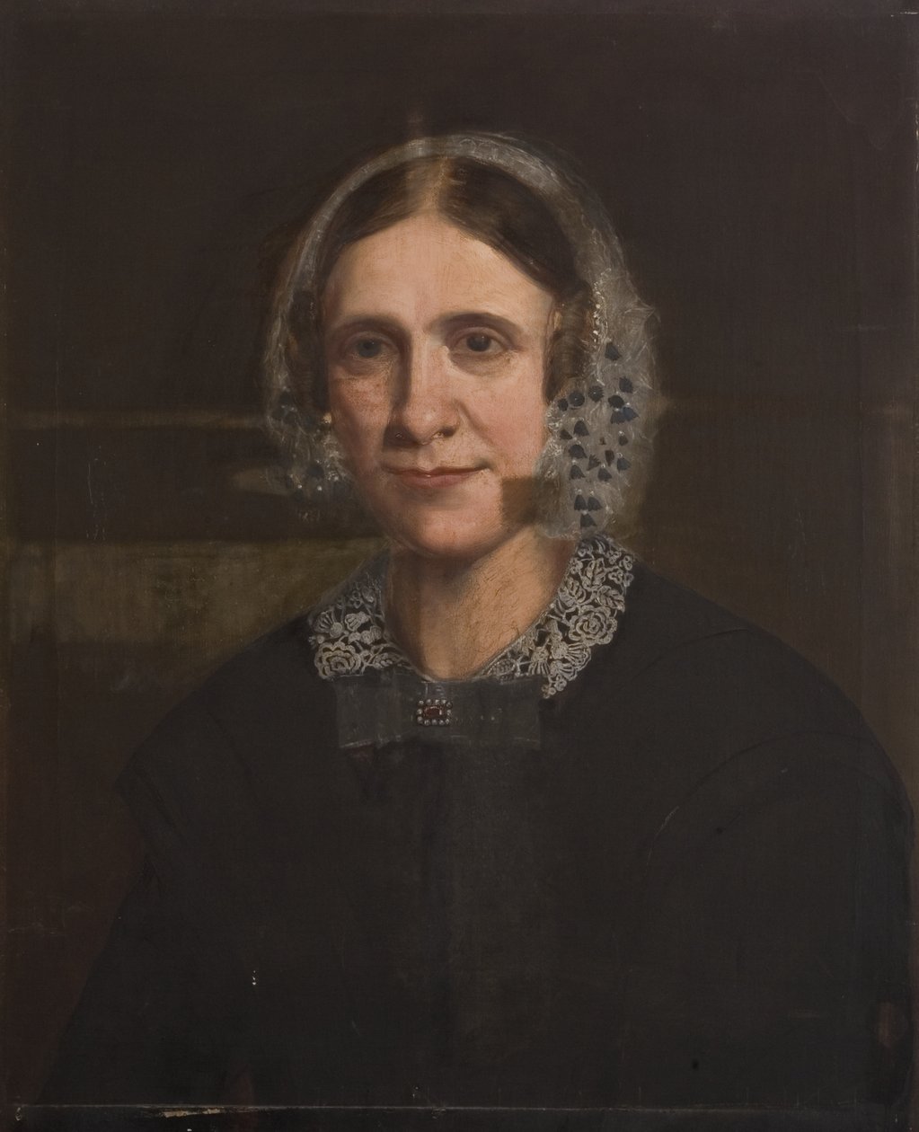 Portret nieznanej kobiety autorstwa British School