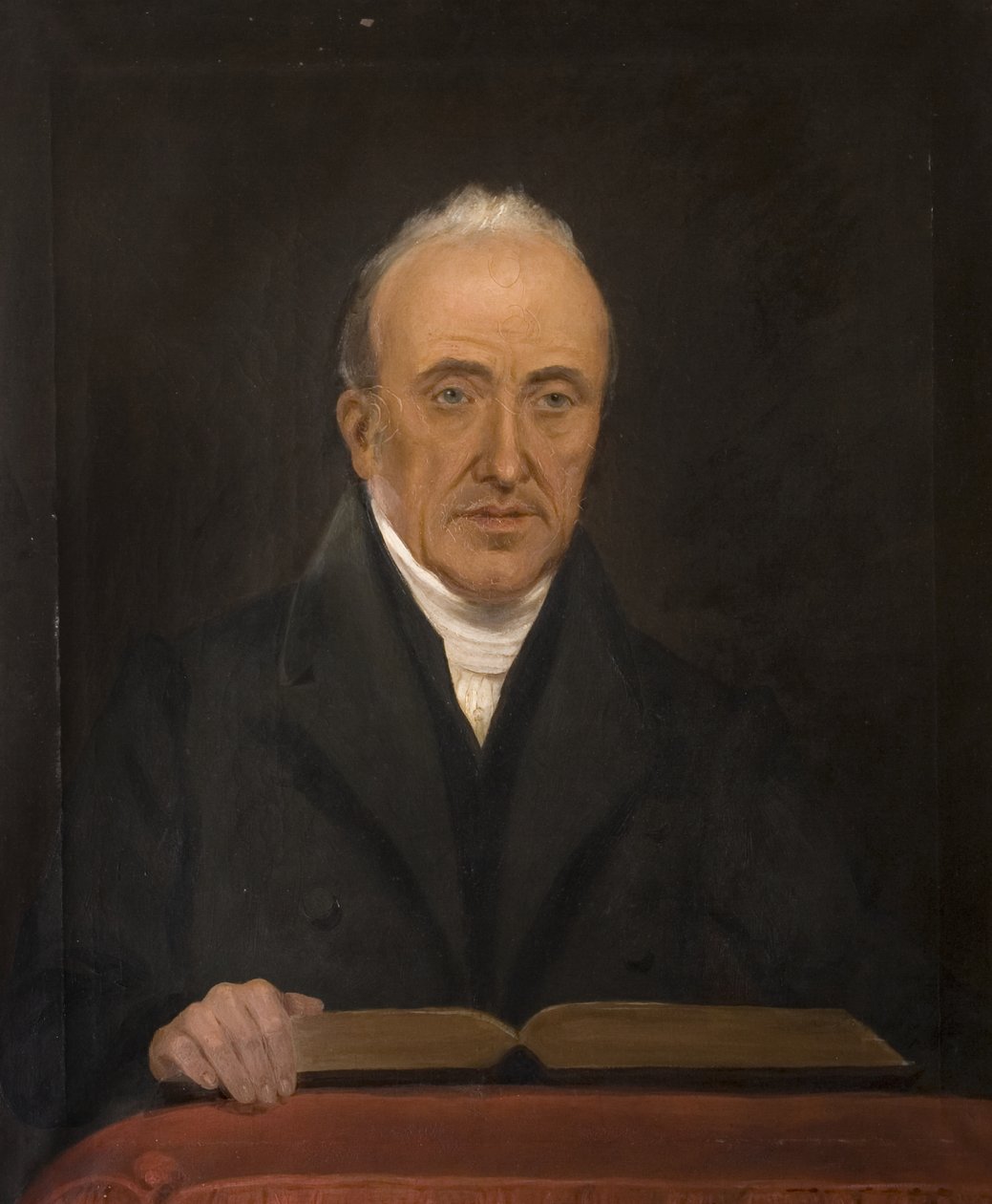 Wielebny Francis Franklin (17981852), koniec lat 40. XIX wieku (olej na płótnie) autorstwa British School